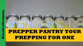 Prepper Pantry Tour - Make Food Storage Work For You - Prepping For One