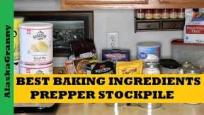 Best Baking Ingredients Prepper Stockpile Beginners Guide Pantry Essentials