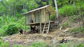 Survival Skills In The Rainforest, Bushcraft Survival, Primitive skills - Farm Building #3