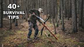 40+ Wilderness Survival Skills and Bushcraft Tips