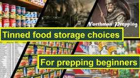 Tinned Food Storage Suggestions for Prepping Beginners