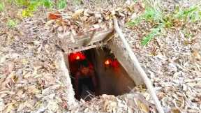 Dig to Building Amazing Real Underground Secret House
