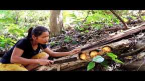 Survival Skills by  finding Foods & Cooking with Cow tongue + 5 More Cooking Videos in forest