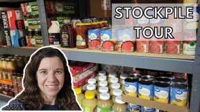 My Food Storage Stockpile Tour | Building My Own Grocery Store in My Basement