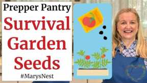 3 Best Survival Garden Seed Collections to Buy NOW to Stock in Your Prepper Pantry