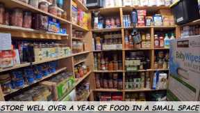 PREPPER PANTRY MAKEOVER  |  ONE YEAR OF FOOD FOR A FAMILY OF FOUR IN 72 SQUARE FEET