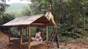 Build a Survival Shelter From Bamboo, Wood Natural Forest . Survival Skills. Ep 6.