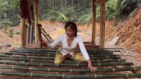 Build a Survival Shelter From Bamboo, Wood Natural Forest . Survival Skills. Ep 7.