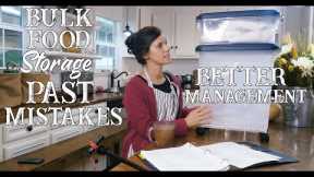 Bulk Food Storage Past Mistakes/ Better Management/ Prepping Like Grandma EP 16