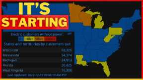 WARNING - 200,000 Power Outages ALREADY - SHTF Power Outage TIPS