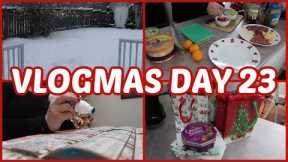VLOGMAS 2022 - DAY 23 - ALL THE WORK HAS PAID OFF - THINGS ARE ORGANIZED