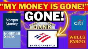 PEOPLE LOSING MONEY: Money Disappearing in Bank Accounts! SHTF!
