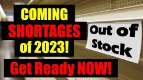 JUST ANNOUNCED – 8 Shortages COMING SOON! Be READY!