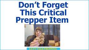 A Critical Prepping Need Get It Now While You Can