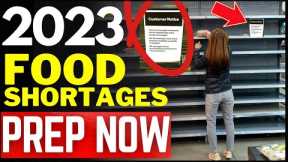 JUST RELEASED: 8 Food Shortages for 2023 | Empty Shelves 2023