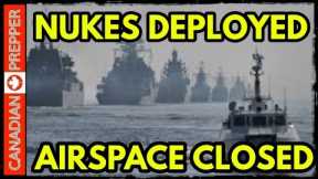 ALERT: Nuke Warships Deploy,  Moldova CLOSES Airspace, NORAD/ Alaska / Washington DEFCON