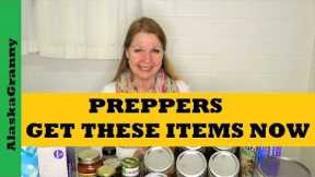 Preppers Get These Items Now Food And More...Shortages...Stockpile Basic Prepping Items Now