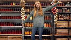 Homestead Pantry Tour | Self-Sufficiency and Food Storage 2021