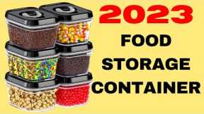 Best Food Storage Containers Of 2023 | Top 10 Must-Have Airtight Food Storage Containers
