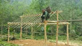 move to new land, build survival shelter, survival alone