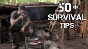 50+ Ways to use Nature to Survive: Bushcraft Skills | Survival Tips