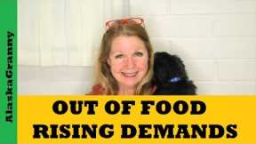 Out Of Food Rising Demands...Food Banks Out Of Food