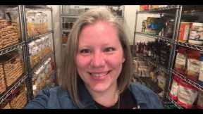 Tour our 2 year food supply! Homestead Deep Food Storage Tour