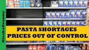 Pasta Shortages Prices Out Of Control...Stock Up Now Preppers