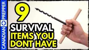 9 Survival Items Everyone Needs But NO ONE Has
