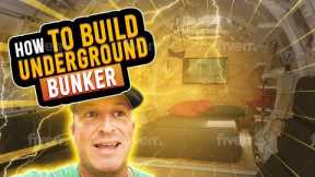 How to BUILD underground BUNKER ! [ STORM Shelter in your own YARD ]