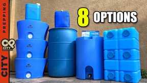 8 Best Water Storage Options for Emergencies