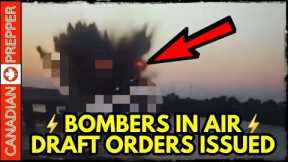 ⚠️ ALERT: MILITARY DRAFT BEGINS, NATO BLOWS UP Bridge in CRIMEA! RUSSIAN BOMBERS AIRBORNE