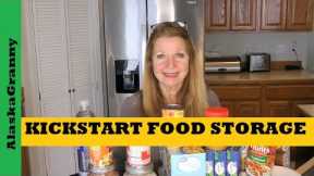 Kickstart Food Storage Stockpile...Start Prepping Emergency Food Stockpile