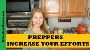 Preppers - Increase Your Efforts Get Motivated Buy Food
