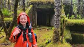 Camping in an Abandoned WWII Army Base in Remote Alaskan Rainforest