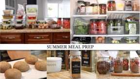 SUMMER MEAL PREP | WHOLE FOOD INGREDIENTS |