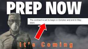 Warning ⚠️ YOU HAVE LESS THAN A MONTH‼️‼️‼️ (Shtf Prepping News)