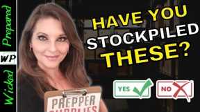 95% of Preppers Forget to Stock These Items! Get these preps now before SHTF collapse 2023!