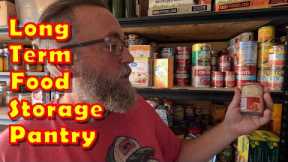 Prepper Pantry Organization | Long Term Food Storage Pantry