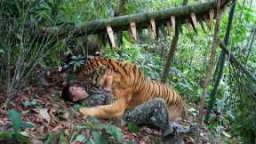 Survive alone, detect tiger footprints, attack people, skills, tiger traps, survival skills