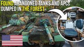 Found  ABANDONED TANKS dumped in the forest | URBEX