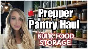 Prepper Pantry Stock Up | Bulk Food Storage | Budget Friendly Prepping