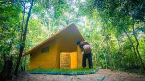 How to Build The Most Beautiful Survival Home by Ancient Skills