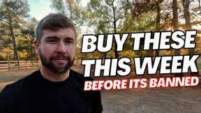 5 Items You NEED To BUY NOW With Cash (I DID) Stockpile Before Its GONE | Prepping For SHTF 2023