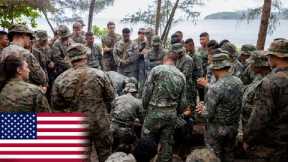 U.S. Marines Forces Learn Jungle Survival Skills from Phillippines Marines