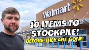 10 Items You NEED To BUY NOW With CASH From WALMART! | CHEAP Pantry Prepping For SHTF 2024
