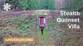 Building Bunker Villa on a budget using Quonset Hut structure