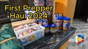 Prepper Pantry  - 2024 First load of preps and food
