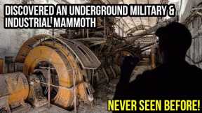 ABANDONED | Never seen before military underground structure