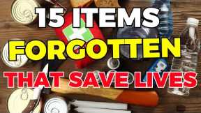 15 Forgotten life-saving Items: Stock Essentials for Preppers